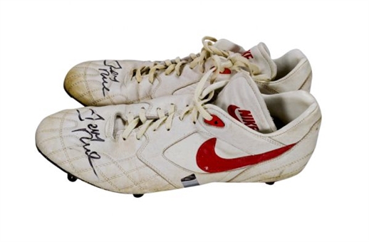 Jerry Rice Signed Game-Used Football Cleats